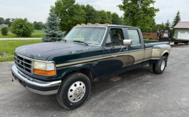 Ford-f350-super-duty-xlt-diesel-1994-green