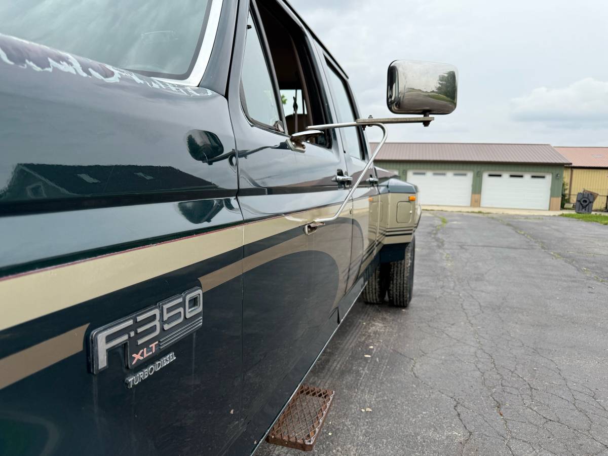 Ford-f350-super-duty-xlt-diesel-1994-green-7