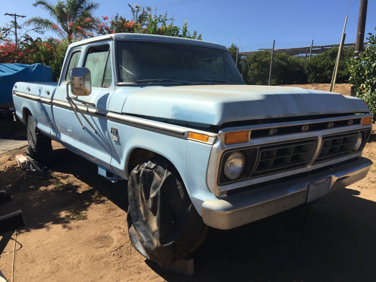 Ford-f350-supercab-1976-blue