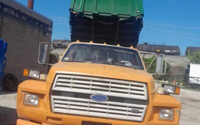 Ford f800 dump truck diesel 1990
