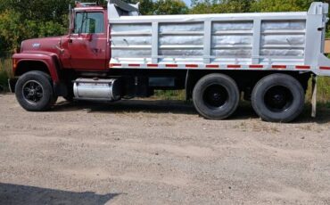 Ford-l8000-dump-truck-diesel-1991-red-1