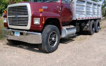 Ford-l8000-dump-truck-diesel-1991-red