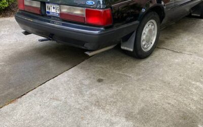 Ford mustang lx convertible coupe 1989