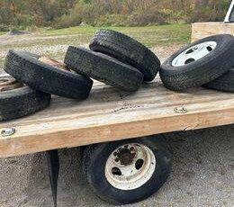 Ford-ranger-f-350-flatbed-460-engine-automa-1977-red-2