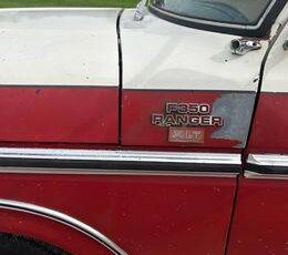 Ford-ranger-f-350-flatbed-460-engine-automa-1977-red-4
