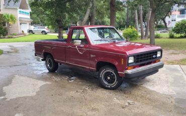 Ford-ranger-xl-1986-red-1