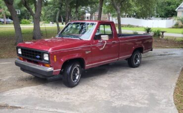 Ford-ranger-xl-1986-red