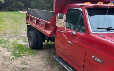 Ford-super-duty-dump-diesel-1992-red-1