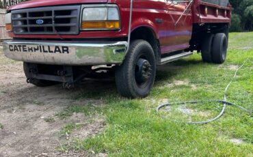 Ford-super-duty-dump-diesel-1992-red-3