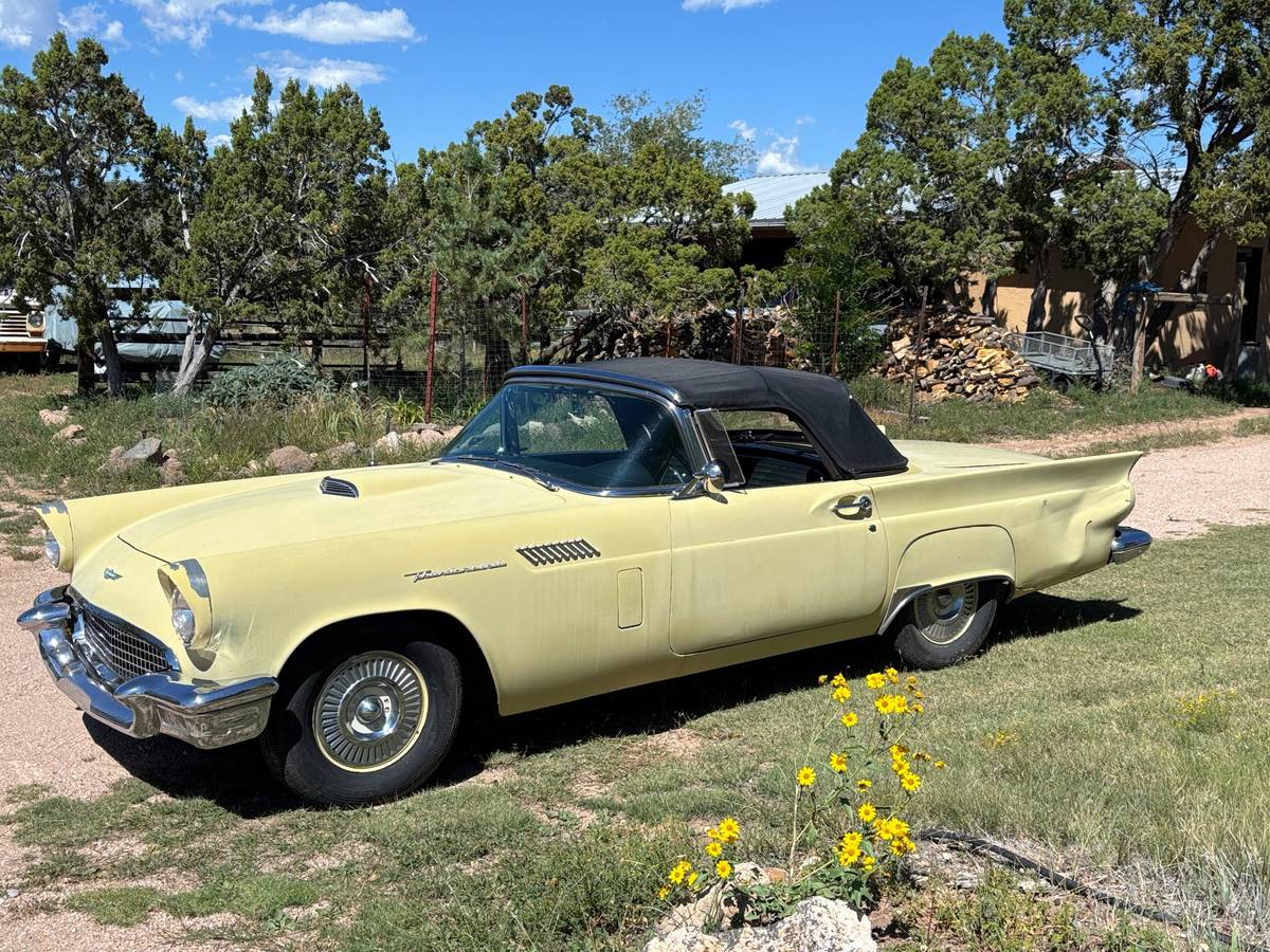Ford-thunderbird-1957-yellow-16