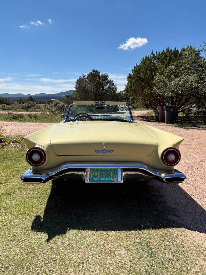 Ford-thunderbird-1957-yellow-7