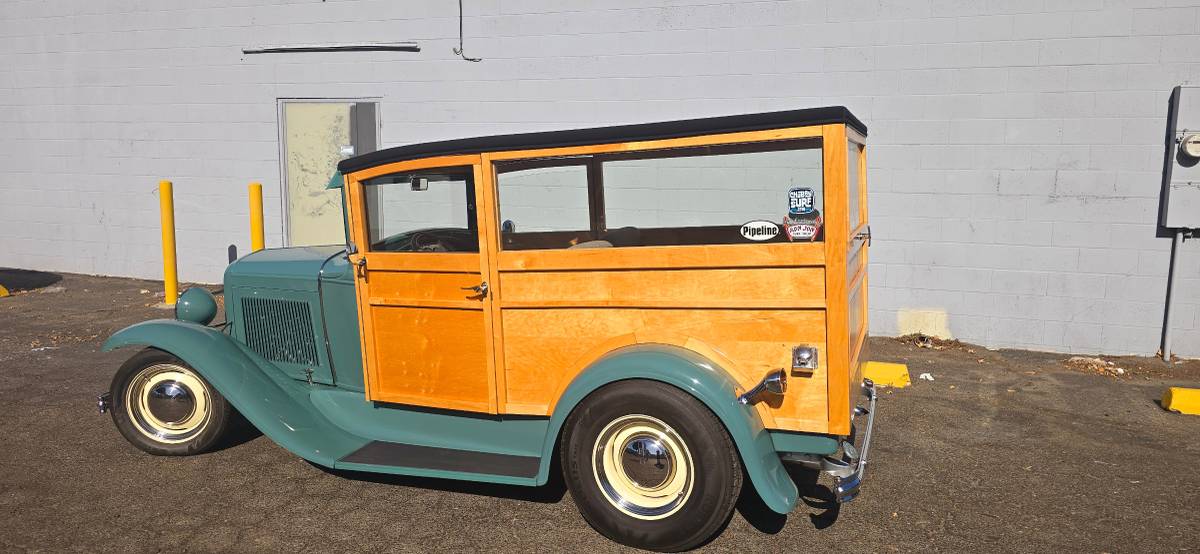 Ford-woody-1932-green