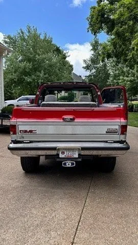 Gmc-Jimmy-4wd-2-door-1989-Red-Gray-8
