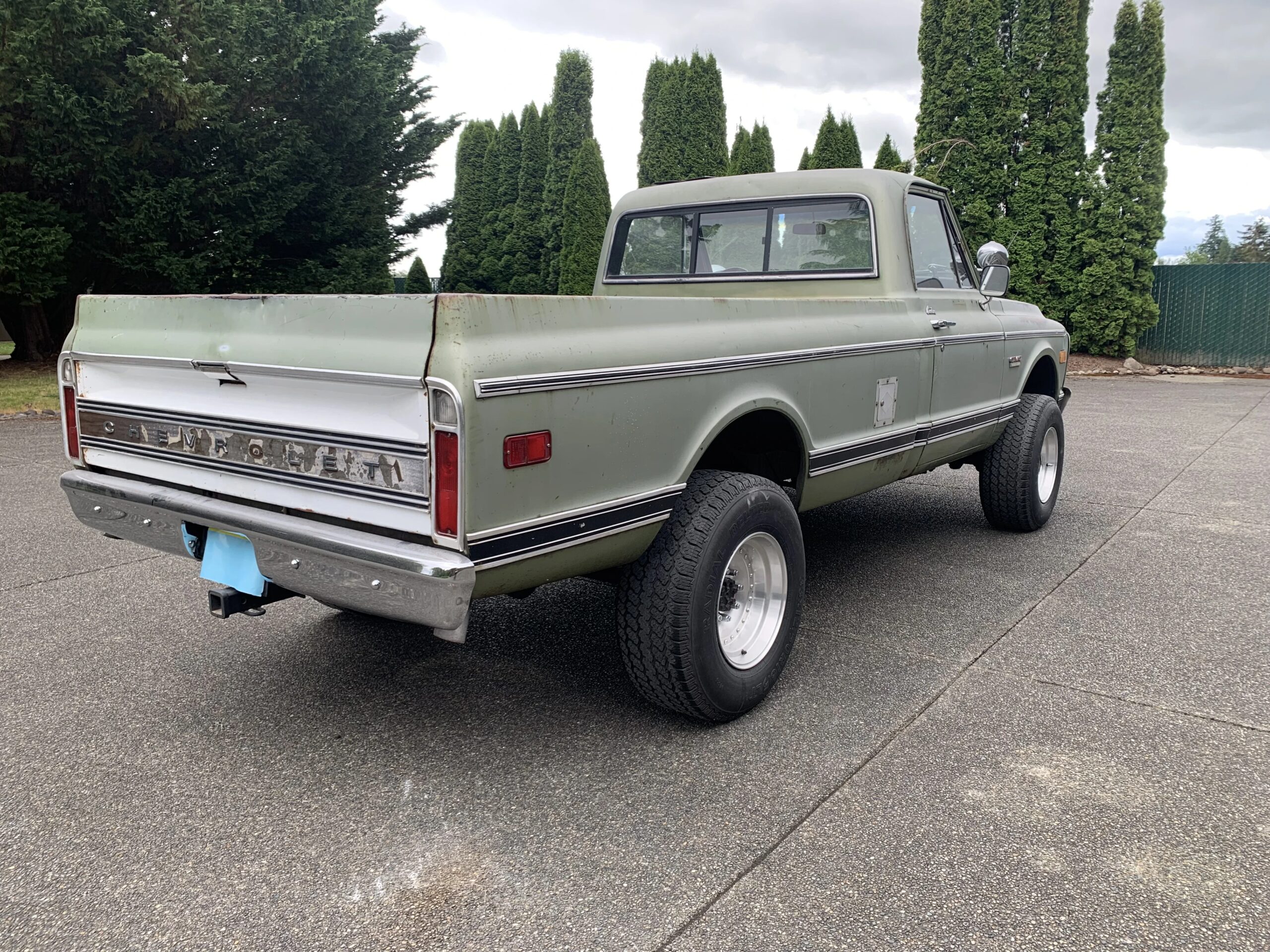 Gmc-Pickup-1969-Green-Black-11