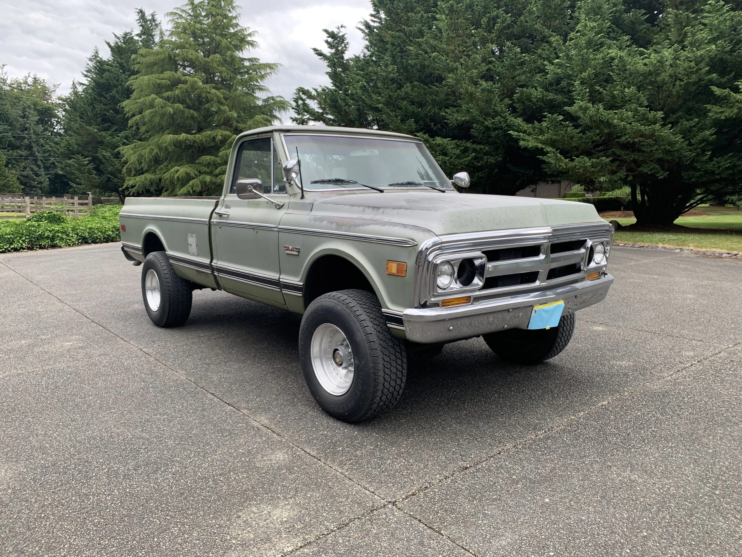 Gmc-Pickup-1969-Green-Black-9