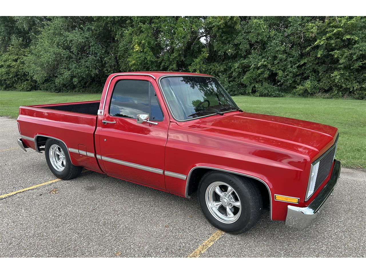 Gmc-Sierra-1500-1985-Red-Red