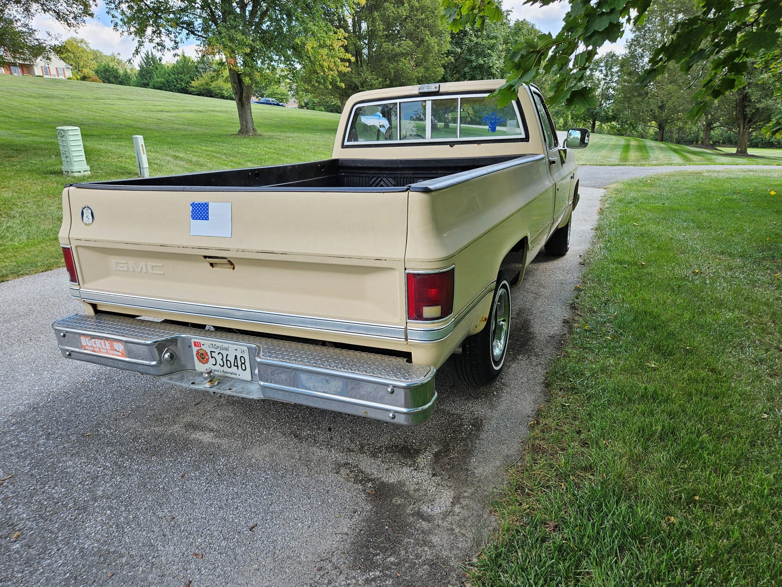 Gmc-Sierra-1500-2wd-regular-cab-1985-Tan-Black-1
