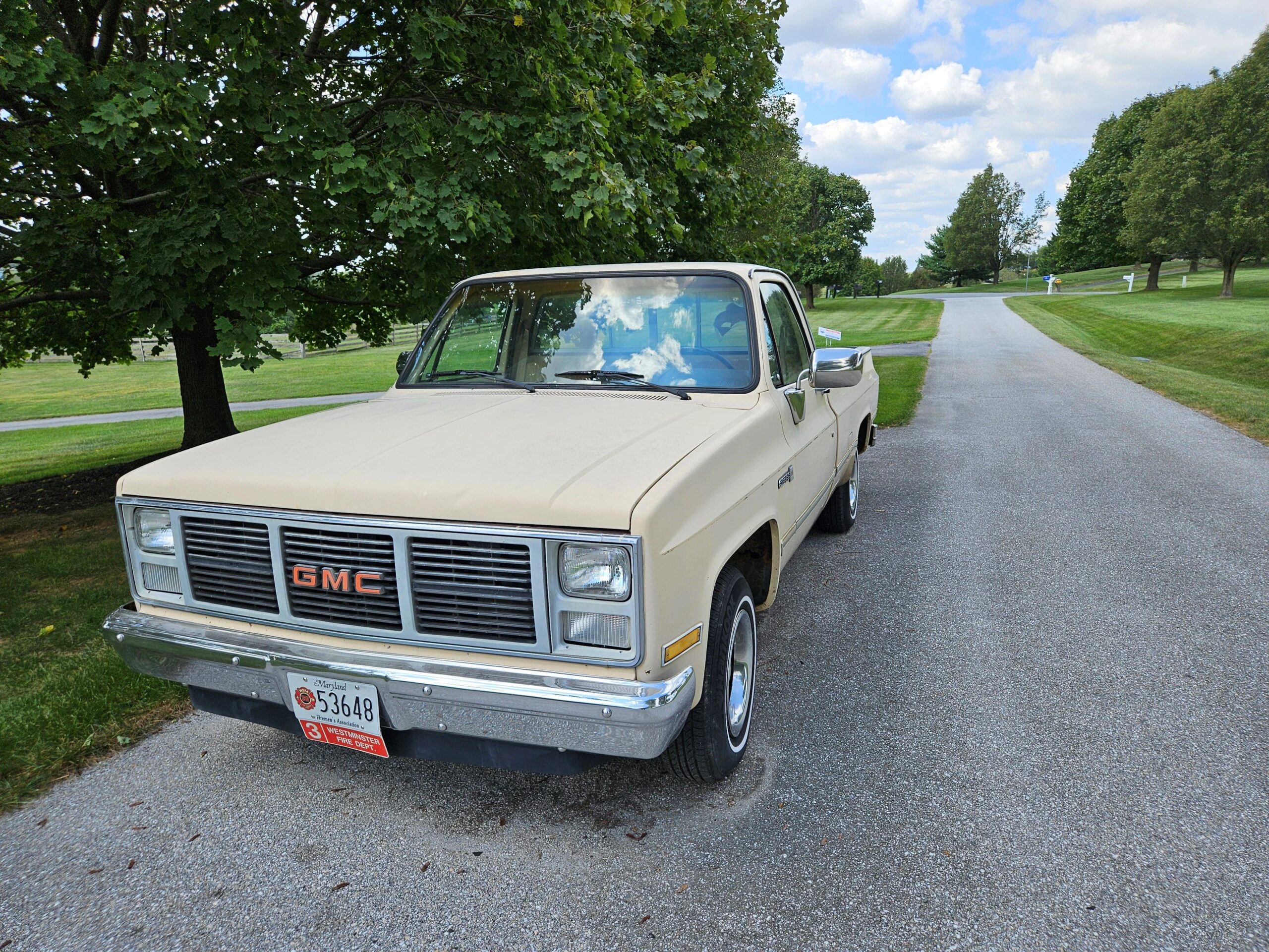 Gmc-Sierra-1500-2wd-regular-cab-1985-Tan-Black-10