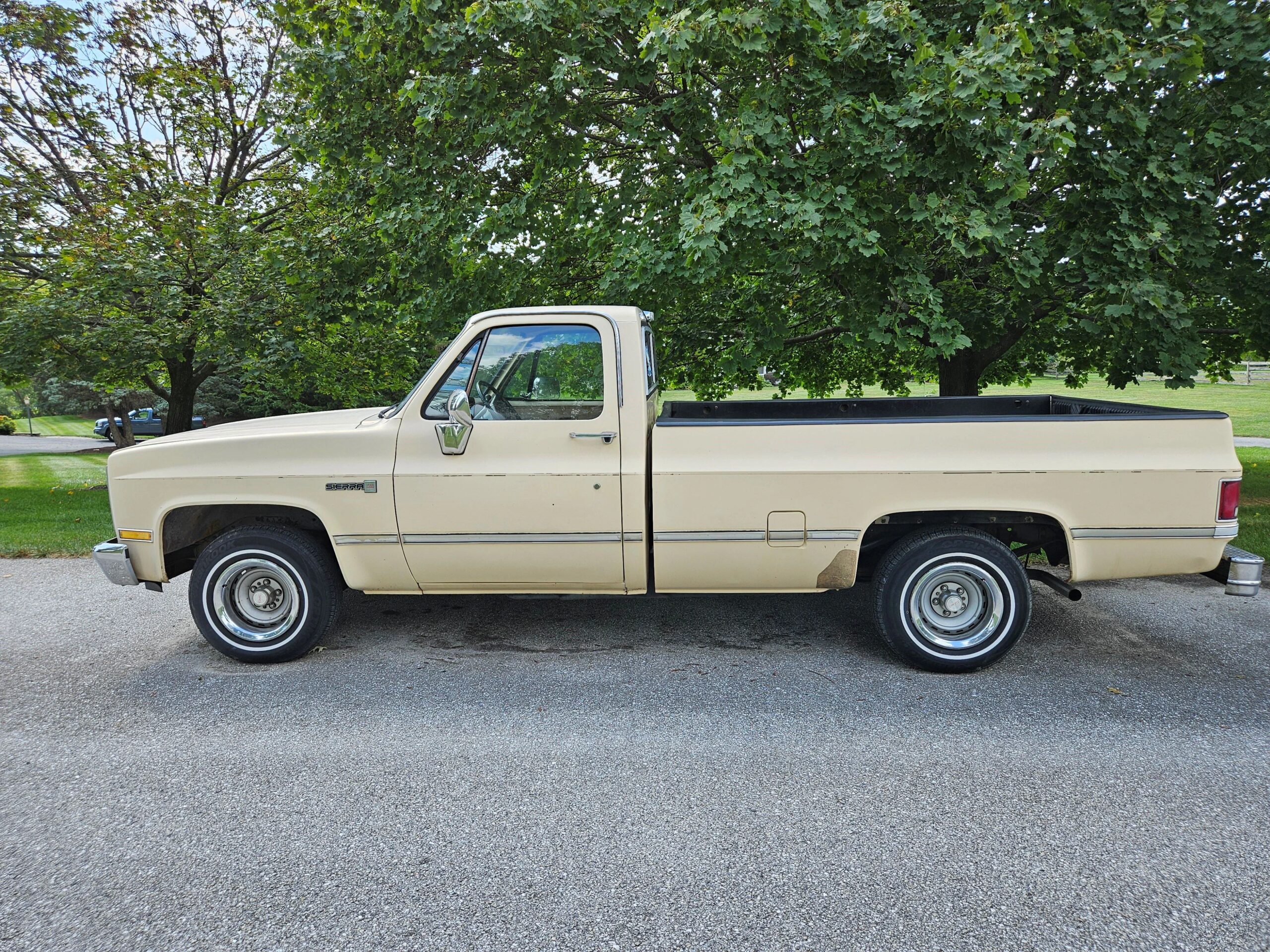 Gmc-Sierra-1500-2wd-regular-cab-1985-Tan-Black-12