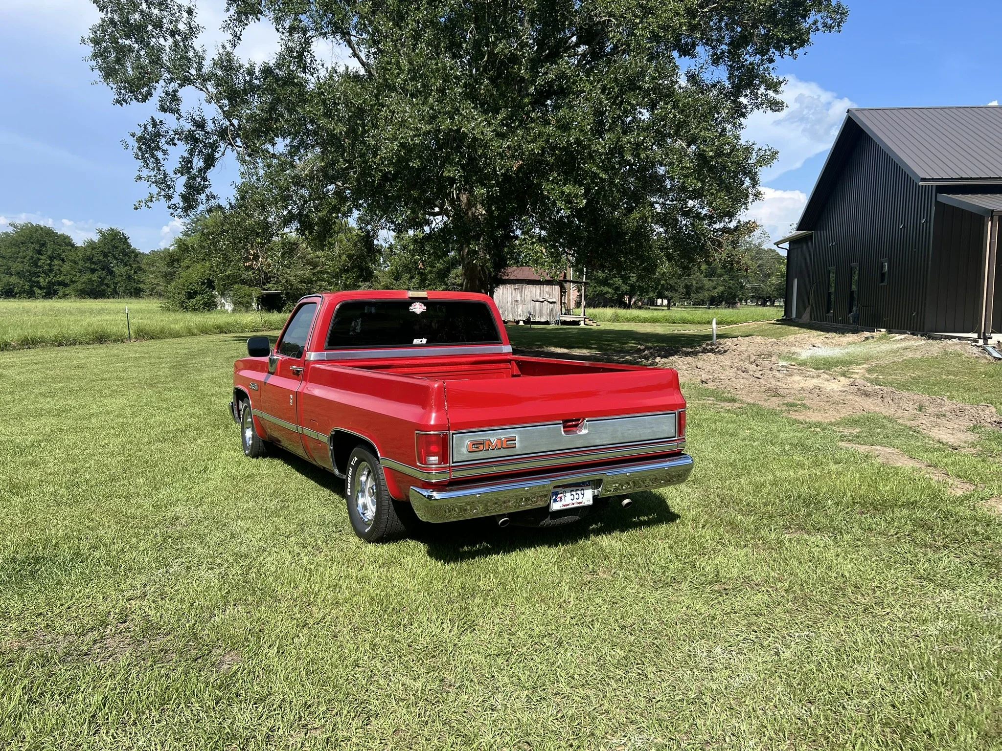 Gmc-Sierra-1500-2wd-regular-cab-1986-Red-Burgundy-1