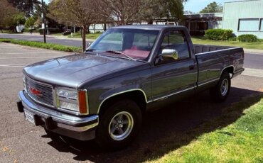Gmc-Sierra-1500-2wd-regular-cab-1990-Gray-Red