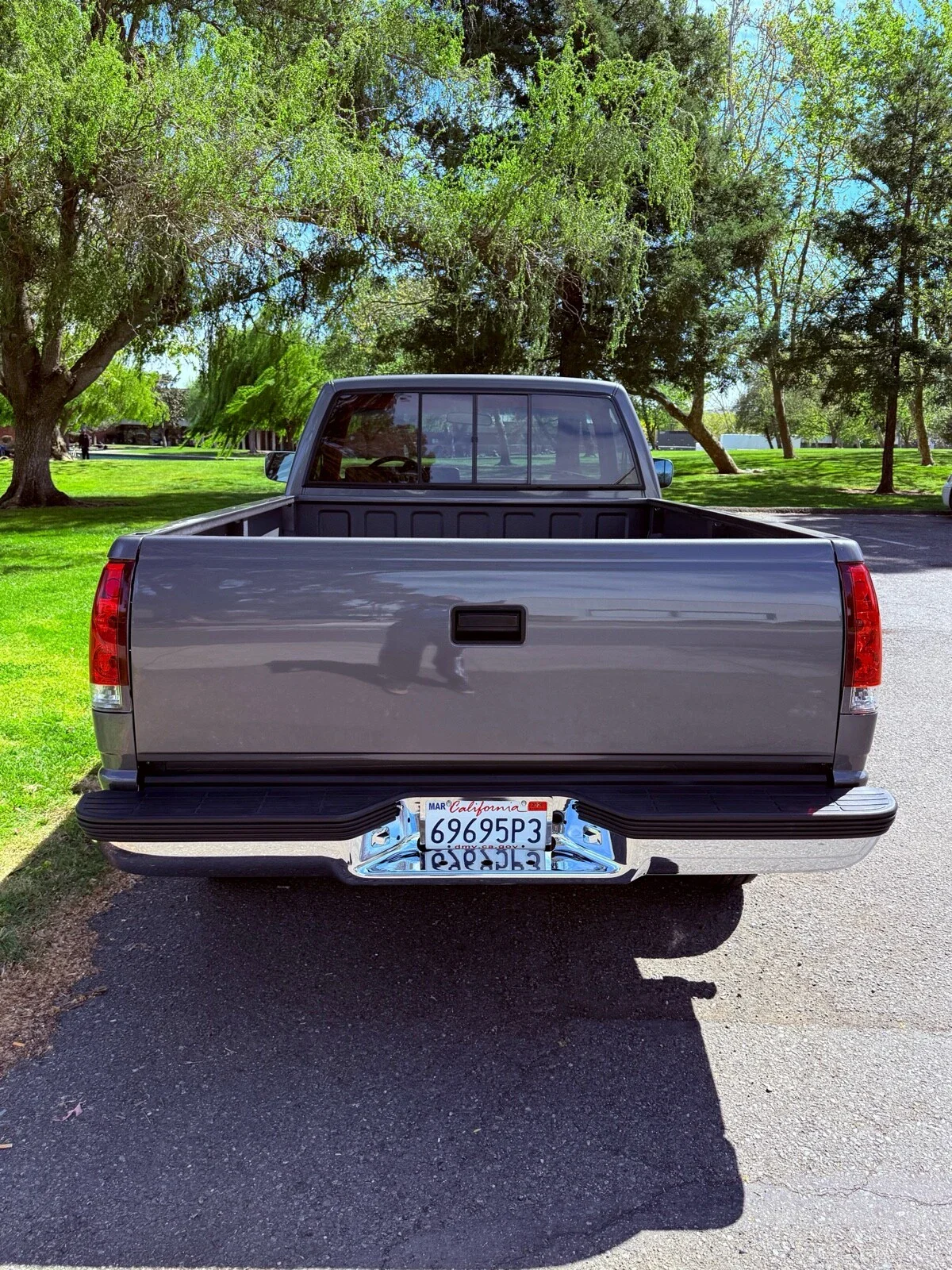 Gmc-Sierra-1500-2wd-regular-cab-1990-Gray-Red-8