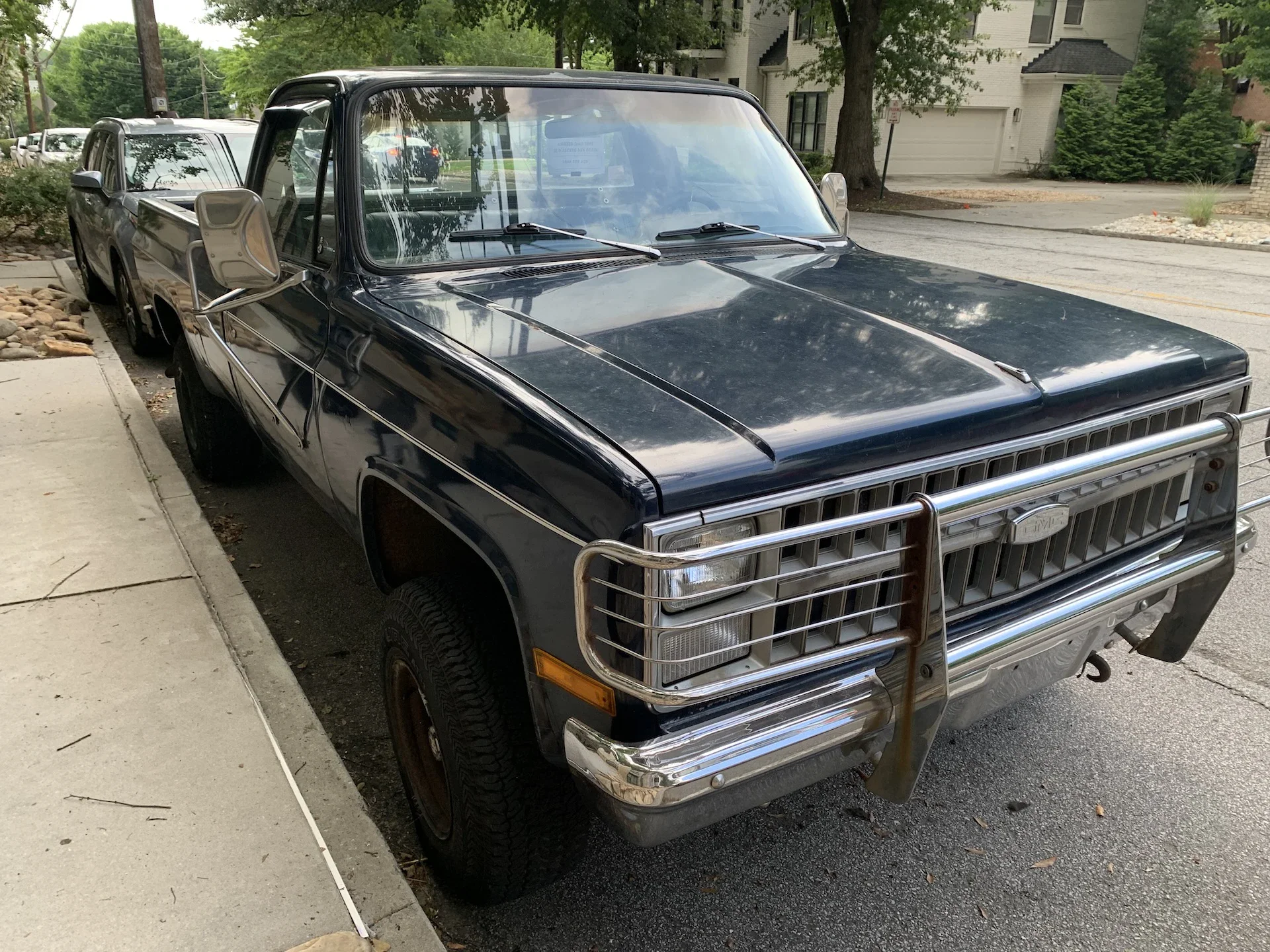 Gmc-Sierra-1500-4x4-regular-cab-1983-Blue-Blue-3