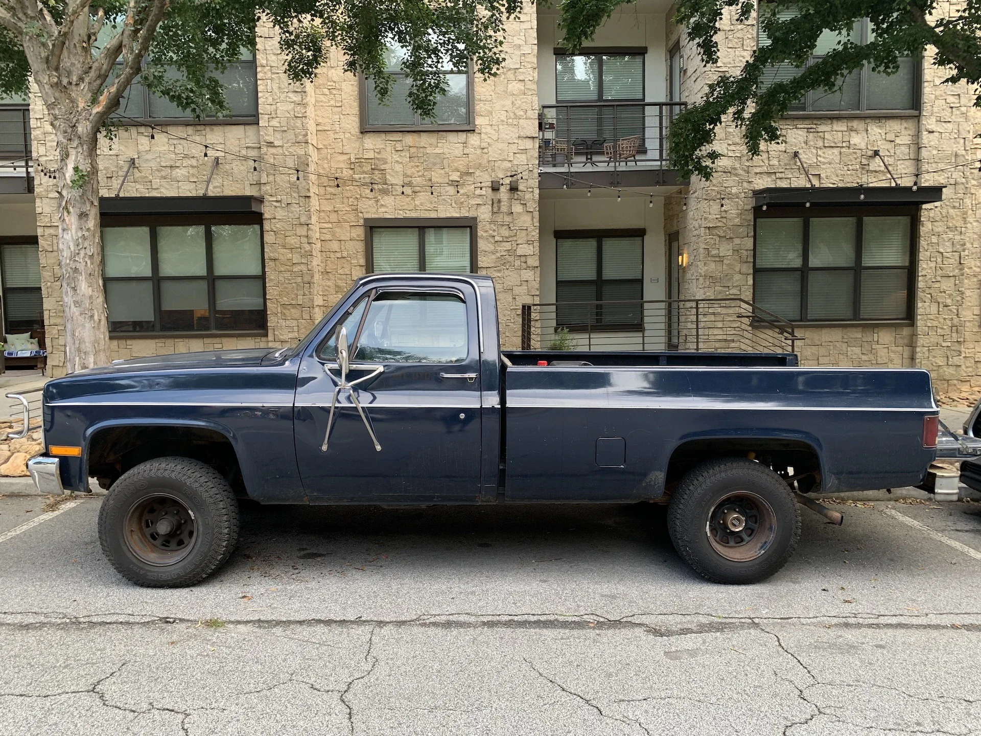 Gmc-Sierra-1500-4x4-regular-cab-1983-Blue-Blue