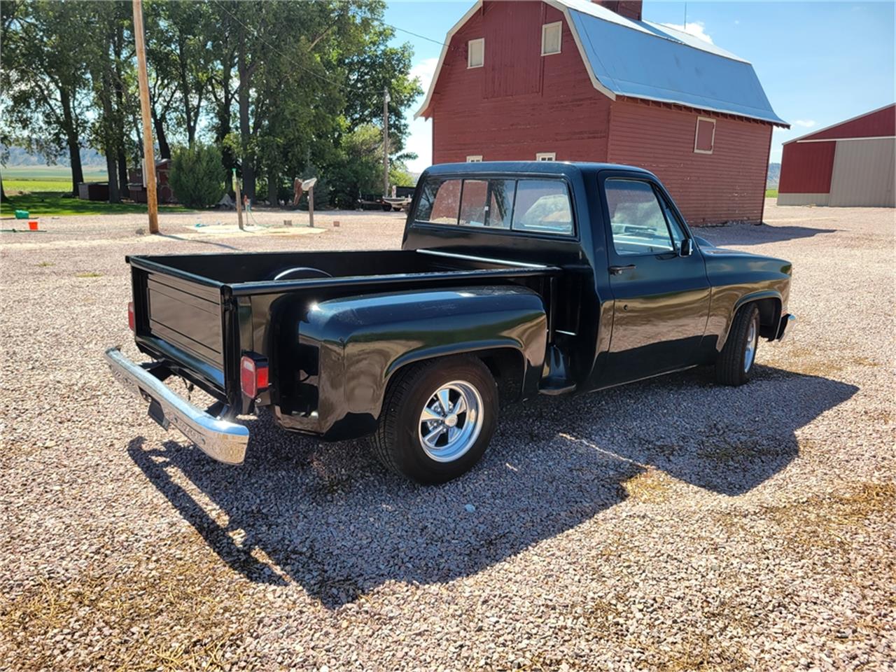Gmc-Sierra-1987-Black-metallic-Gray-10