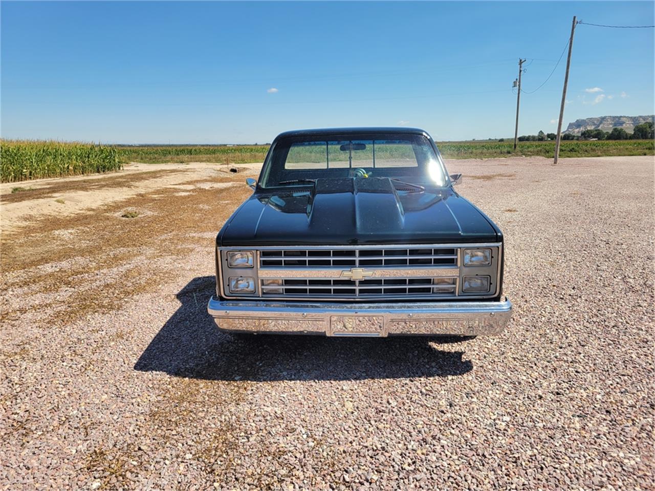 Gmc-Sierra-1987-Black-metallic-Gray-12