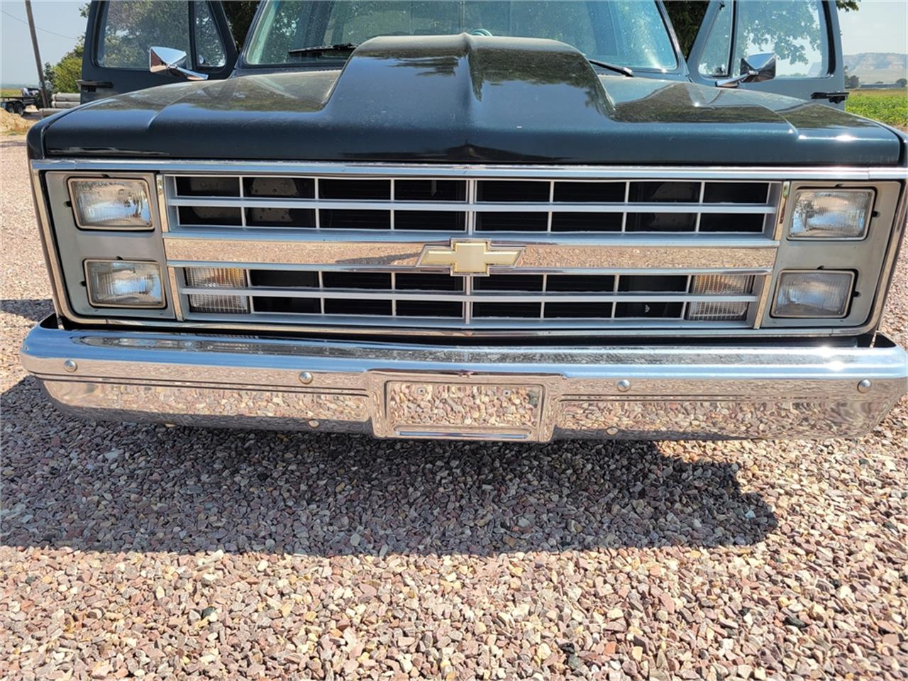 Gmc-Sierra-1987-Black-metallic-Gray-14