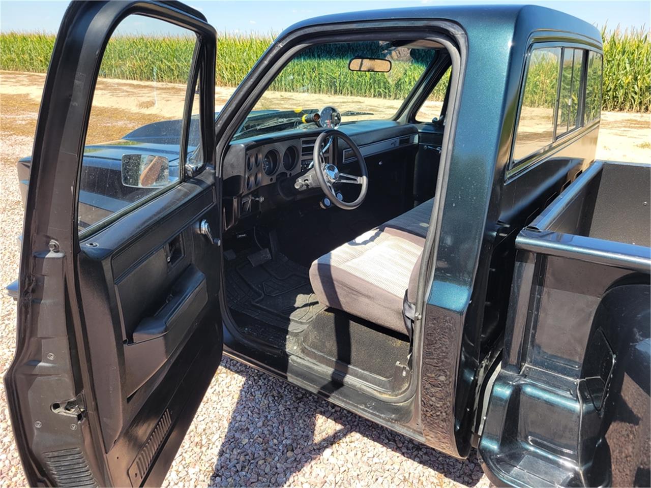 Gmc-Sierra-1987-Black-metallic-Gray-18