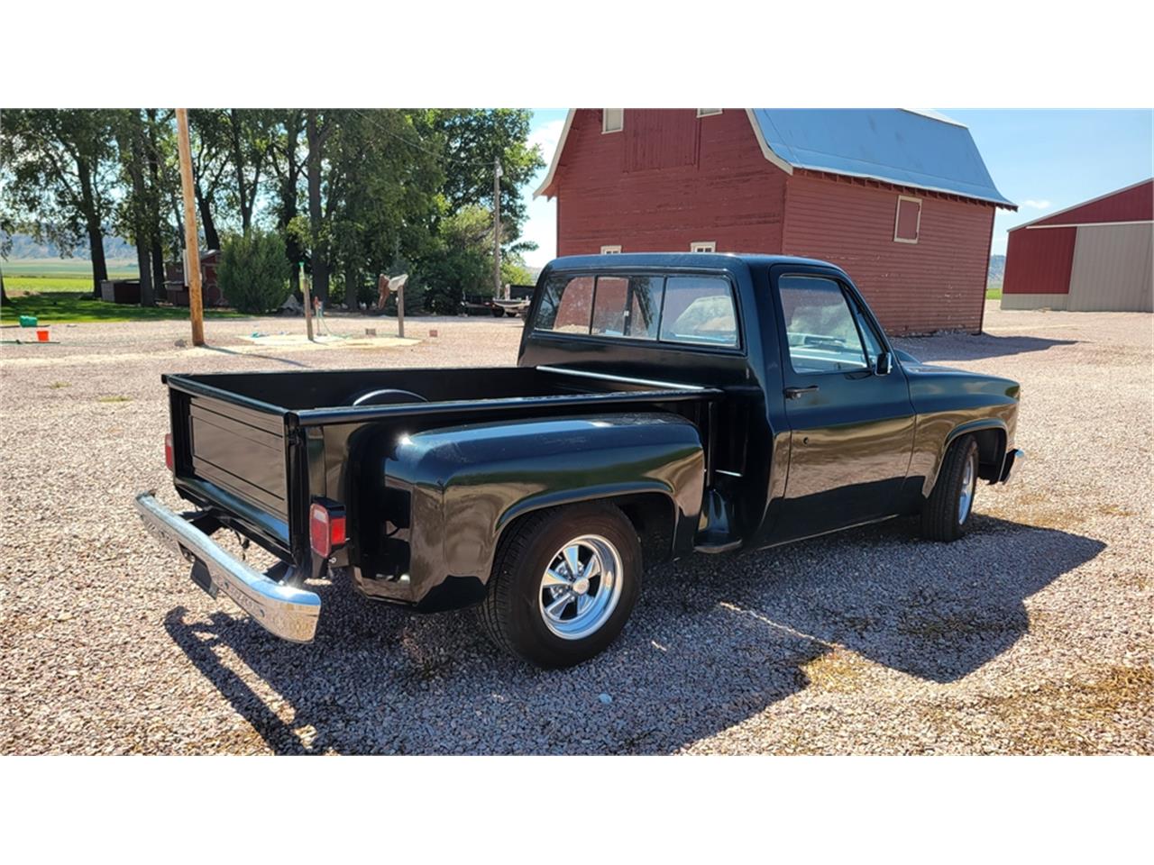 Gmc-Sierra-1987-Black-metallic-Gray-5