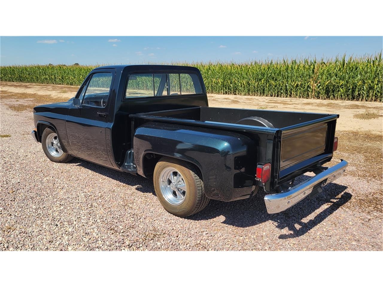 Gmc-Sierra-1987-Black-metallic-Gray-6