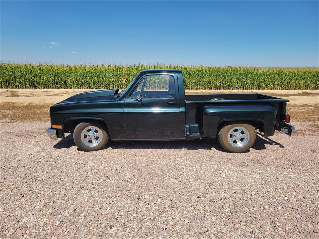 Gmc-Sierra-1987-Black-metallic-Gray-8