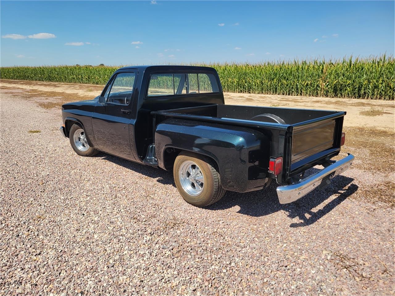 Gmc-Sierra-1987-Black-metallic-Gray-9