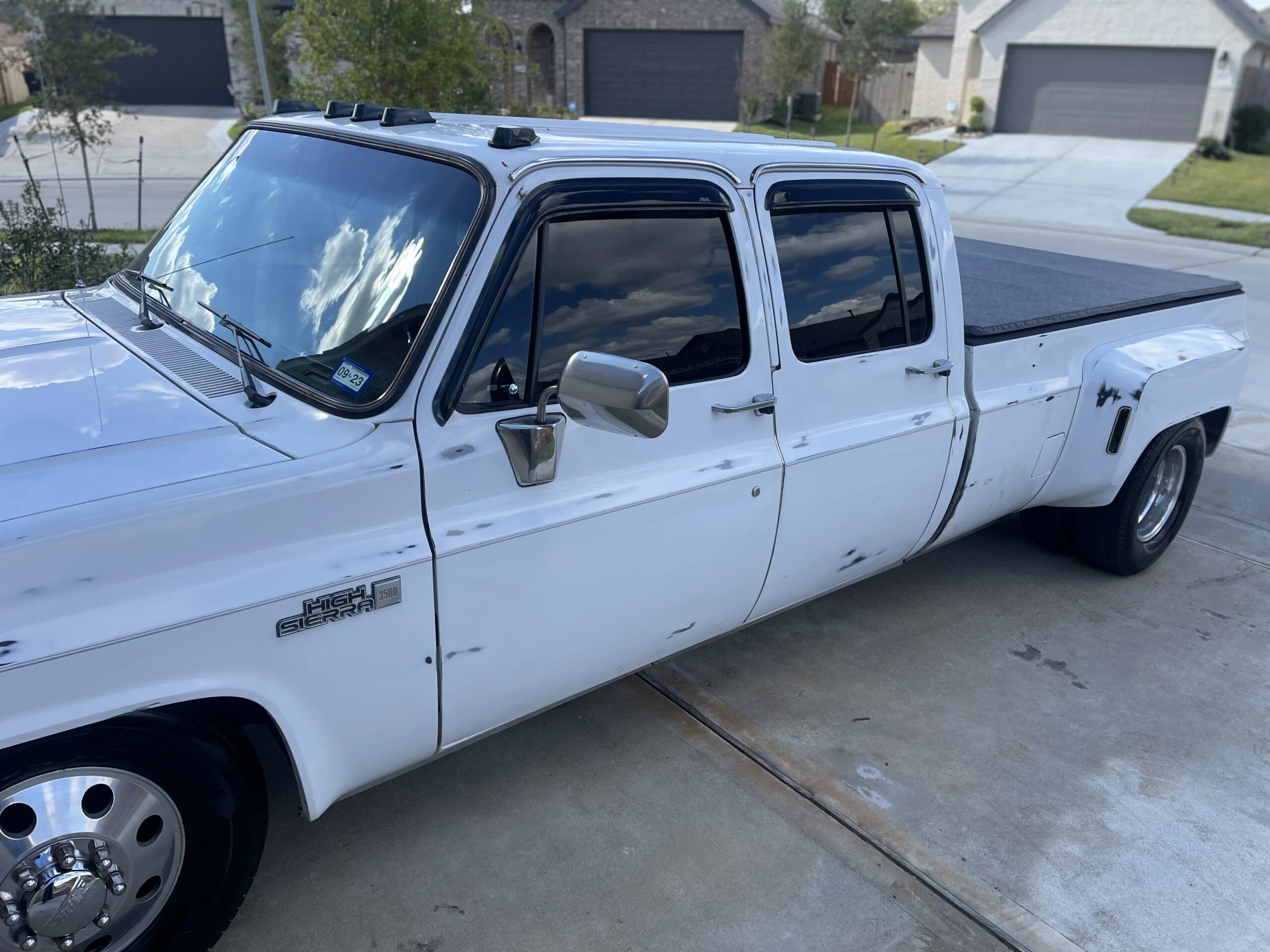 Gmc-Sierra-3500-2wd-crew-cab-1986-Off-White-Tan-16