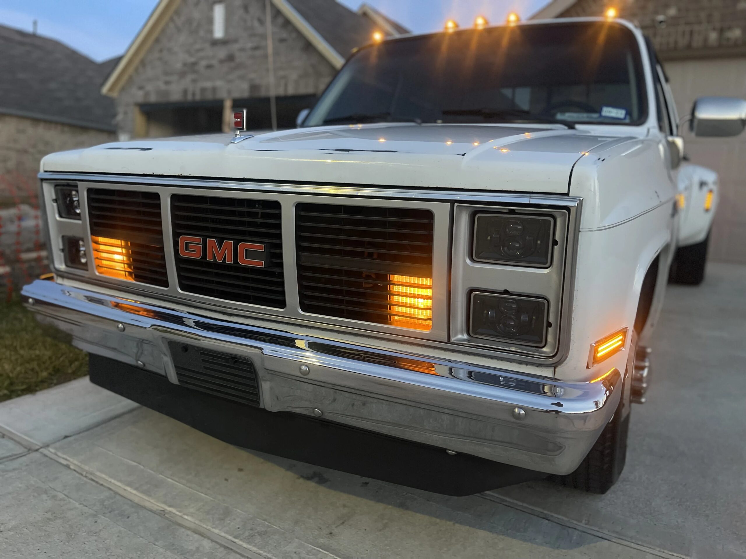 Gmc-Sierra-3500-2wd-crew-cab-1986-Off-White-Tan-22