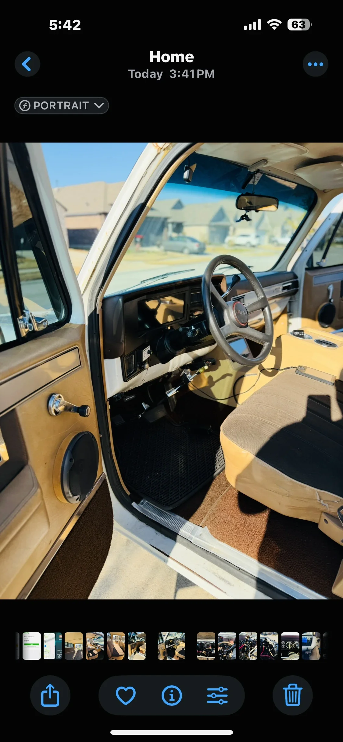 Gmc-Sierra-3500-2wd-crew-cab-1986-Off-White-Tan-34