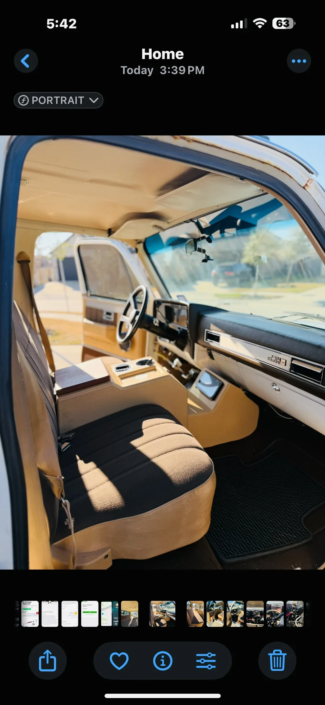 Gmc-Sierra-3500-2wd-crew-cab-1986-Off-White-Tan-36