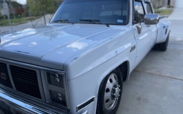 Gmc-Sierra-3500-2wd-crew-cab-1986-Off-White-Tan-4
