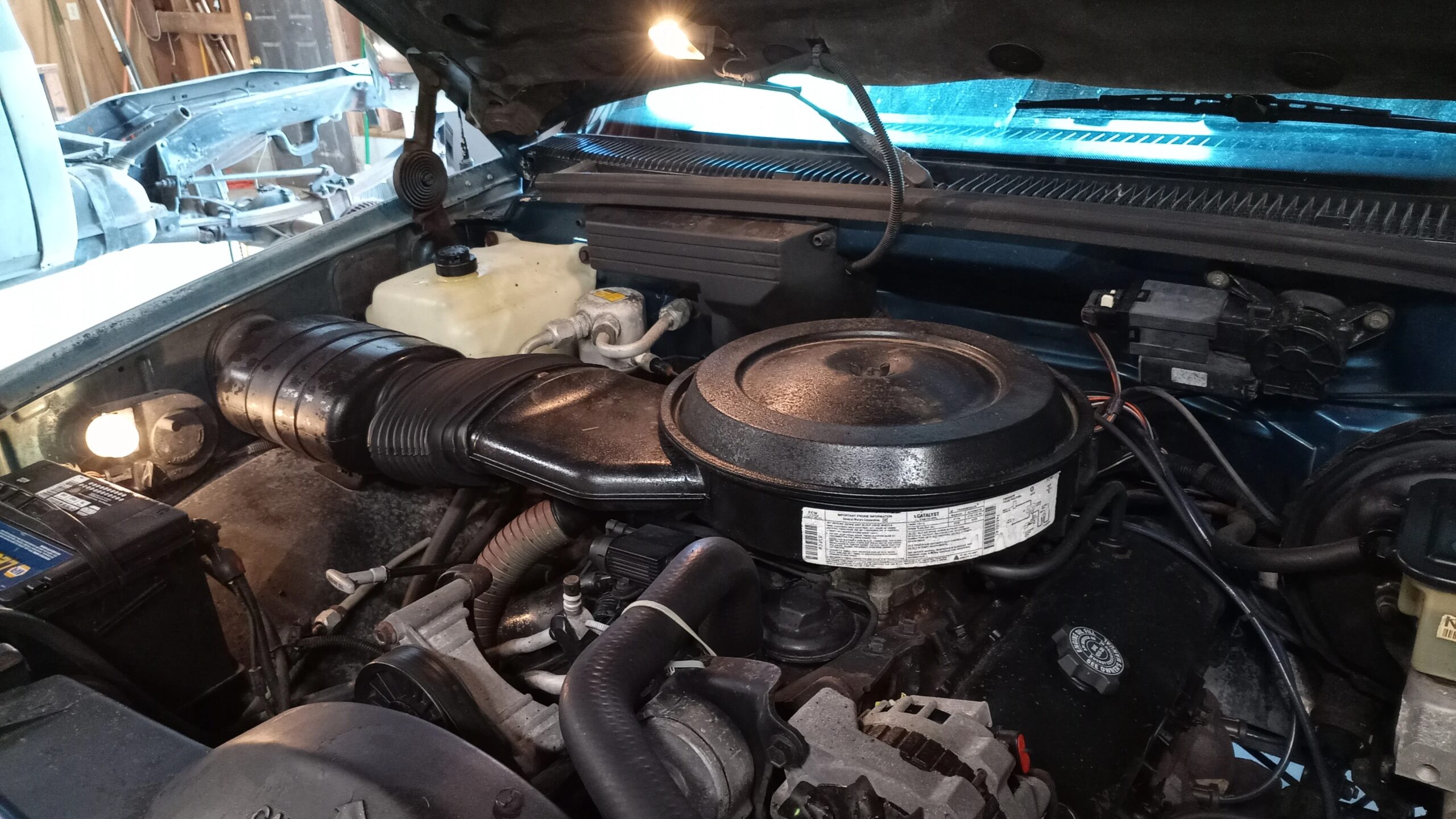 Gmc-Sierra-3500-2wd-extended-cab-1990-Blue-Blue-11