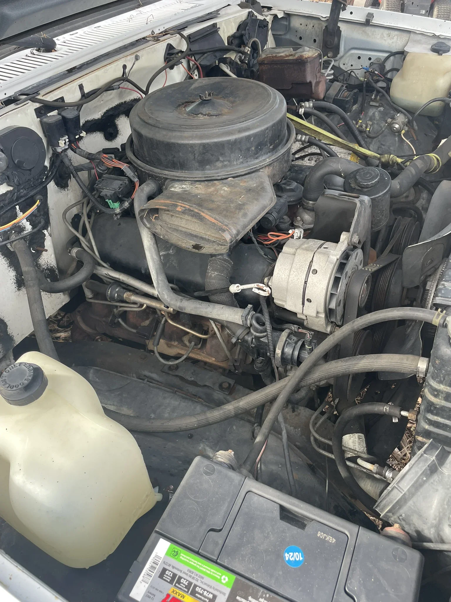 Gmc-Sierra-3500-2wd-regular-cab-1989-White-Tan-10