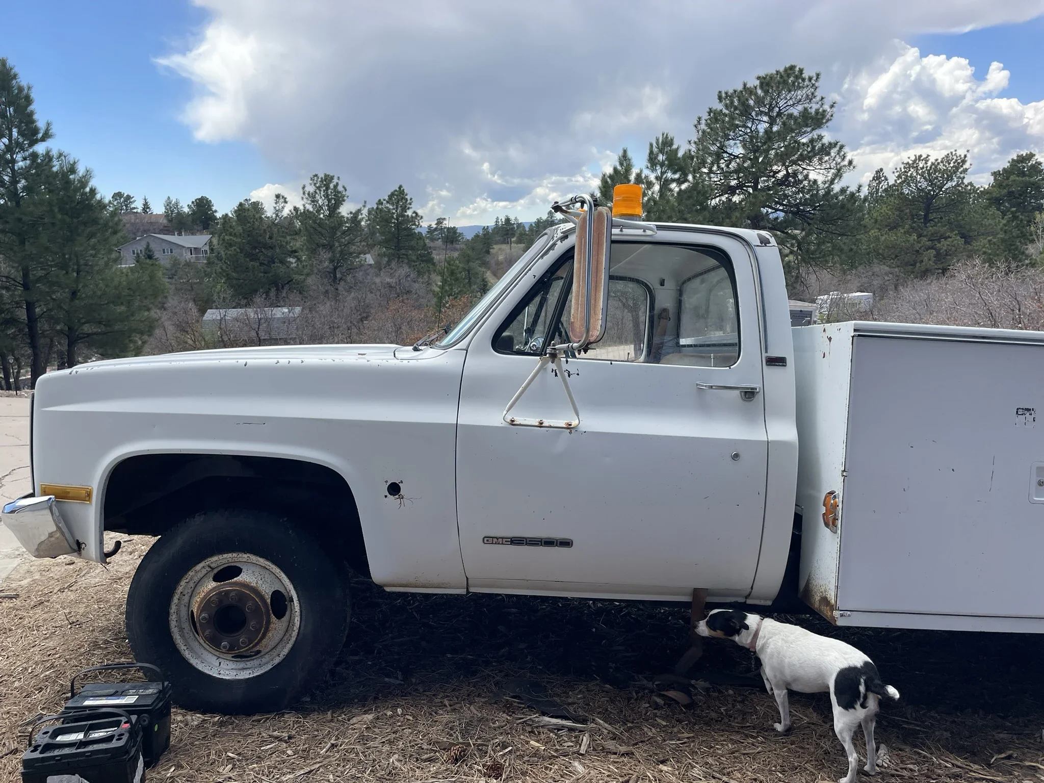 Gmc-Sierra-3500-2wd-regular-cab-1989-White-Tan-13