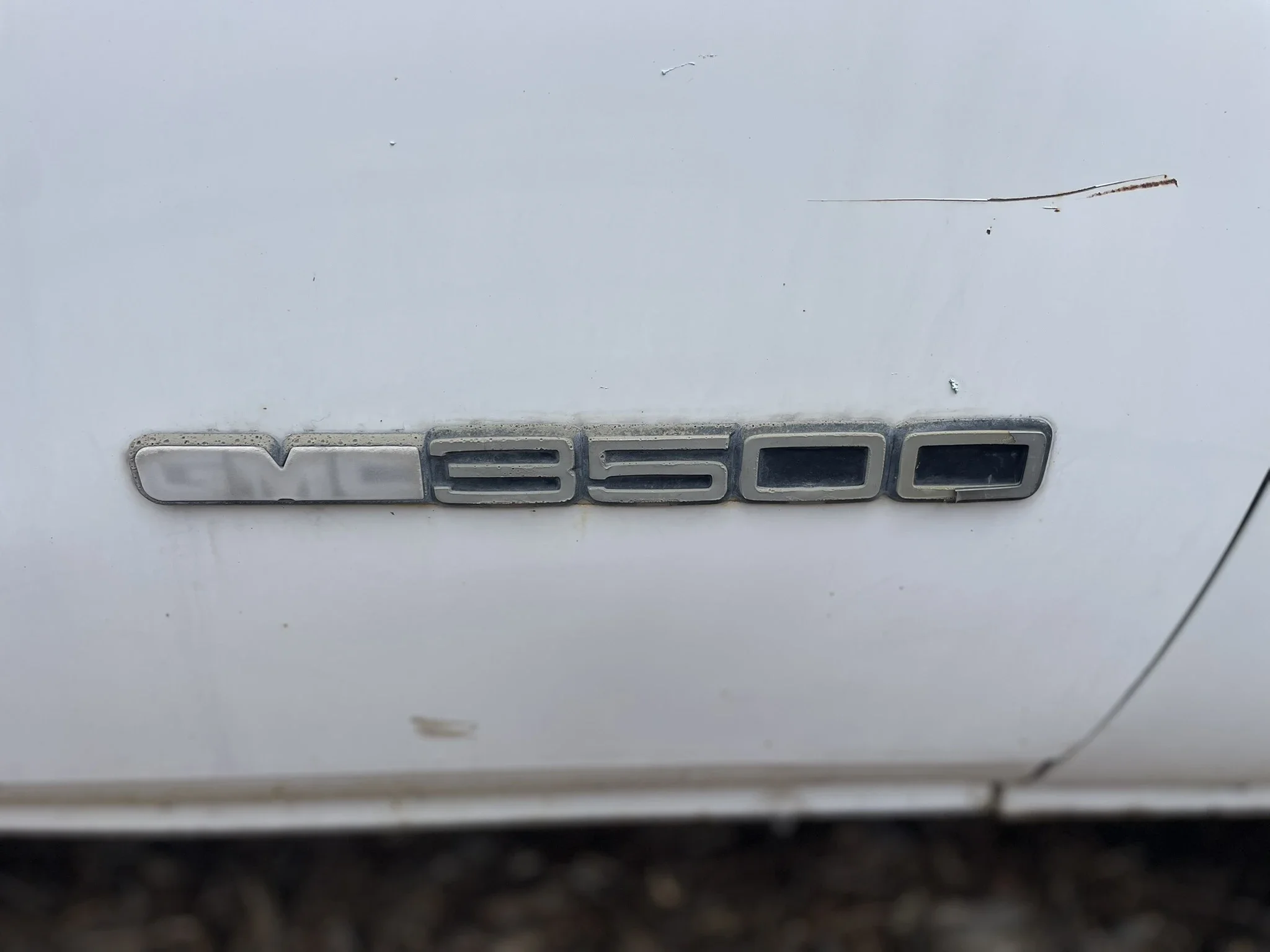 Gmc-Sierra-3500-2wd-regular-cab-1989-White-Tan-3