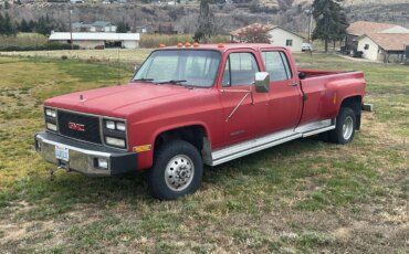 Gmc-Sierra-3500-4x4-crew-cab-1990-Red-Red-16