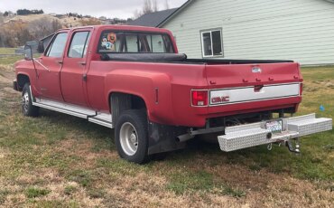 Gmc-Sierra-3500-4x4-crew-cab-1990-Red-Red-2