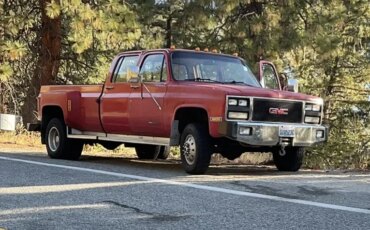 Gmc-Sierra-3500-4x4-crew-cab-1990-Red-Red-6