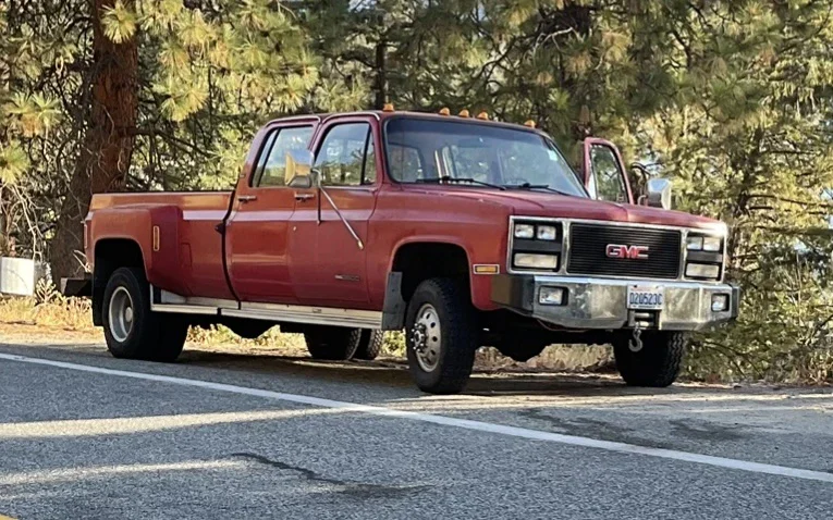 Gmc-Sierra-3500-4x4-crew-cab-1990-Red-Red-6