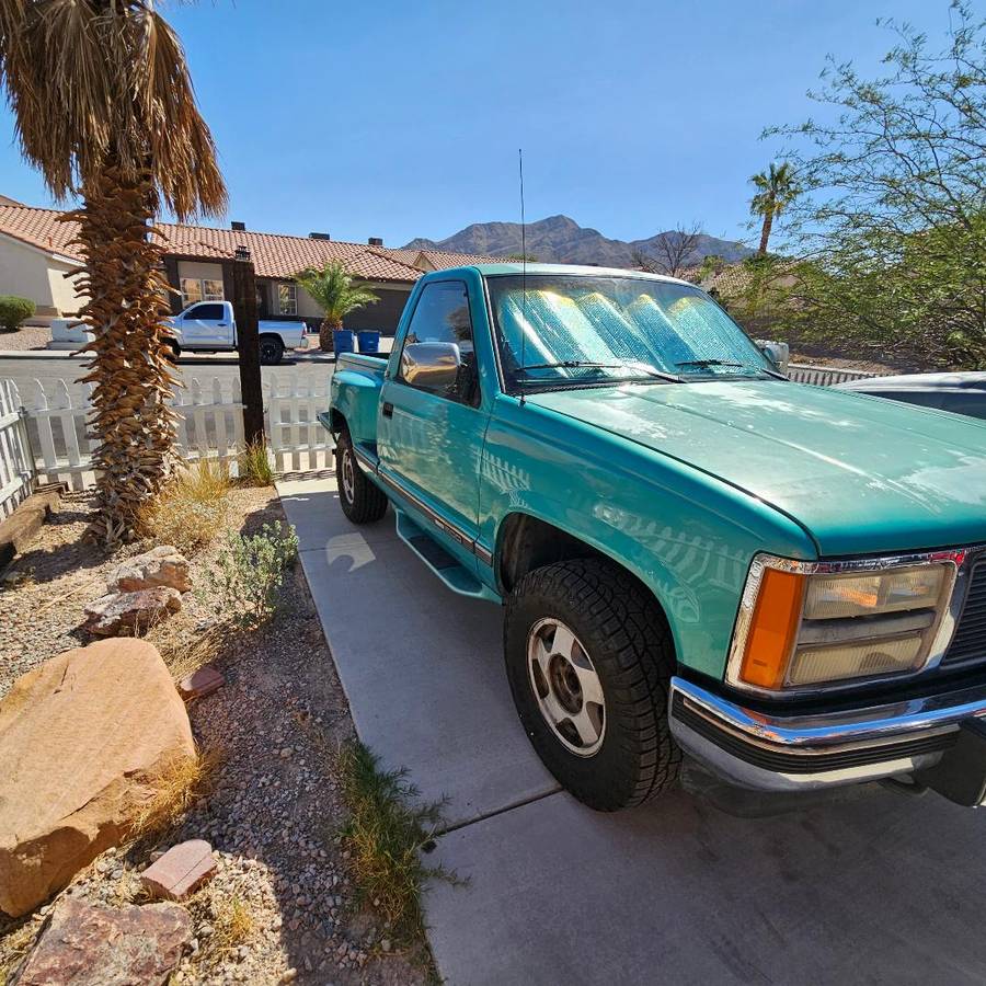 Gmc-sierra-sle-1993-green